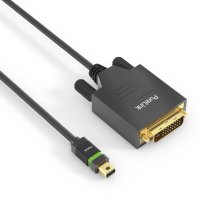 Zertifiziertes Aktives 2K mini DisplayPort / DVI Kabel...