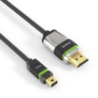 Zertifiziertes Aktives 4K mini DisplayPort / HDMI Kabel...