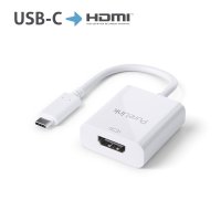 Premium Aktiver 4K USB-C / HDMI Portsaver Adapter –...