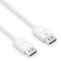 Premium 4K DisplayPort Kabel – 2,00m, weiß