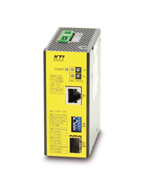 KTI KGC-240-SX Medienkonverter RJ45 / SFP