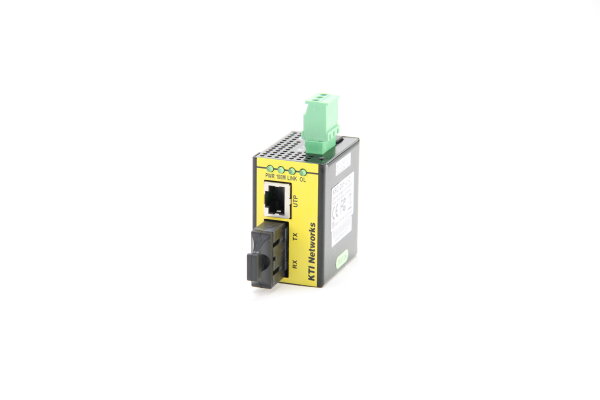 KTI KFC-241-L-W5320 Industrie Kompakt Medienkonverter RJ45 / SC WDM