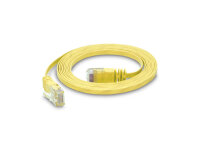 Slimwire SLW+-ge-10.0 SlimWire+ Patchkabel gelb 10.0 m