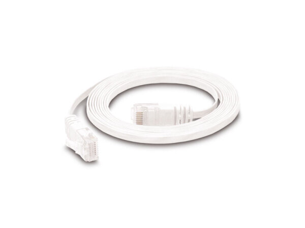 Slimwire SLW+-ws-5.0 SlimWire+ Patchkabel weiss 5.0 m