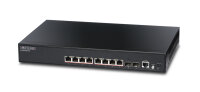 EdgeCore ECS-2100-10P 8+2-Port Gigabit PoE Switch