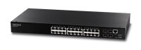 EdgeCore ECS-4210-28P 24+4 Port Gigabit PoE Switch mit 4...