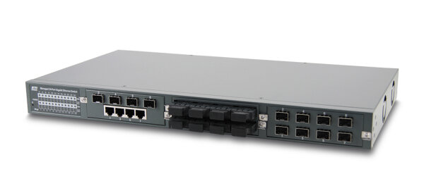 KTI KGS-2422-D /B 24-Port modularer Gigabit Switch