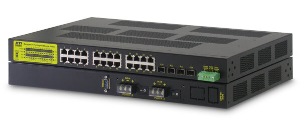 KTI KGS-2461-HP 20+4 Port L3 PoE Gigabit Switch