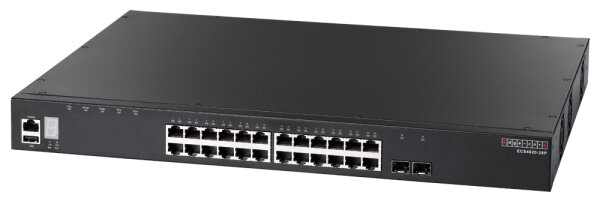 EdgeCore ECS-4620-28P 24+2+1 Port L3 PoE stackable Gigabit Switch
