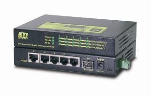 KTI KGD-600 /C 6-Port Gigabit Industrie Switch