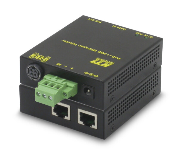 KTI KPOE-200 PoE++ PSE Mid-span Injector