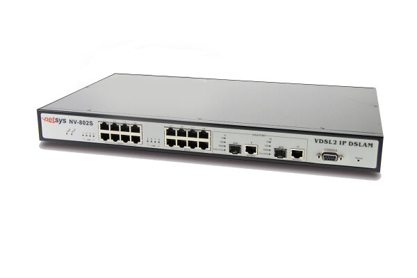 Netsys NV-802S 8-Port VDSL2 Switch (DSLAM)