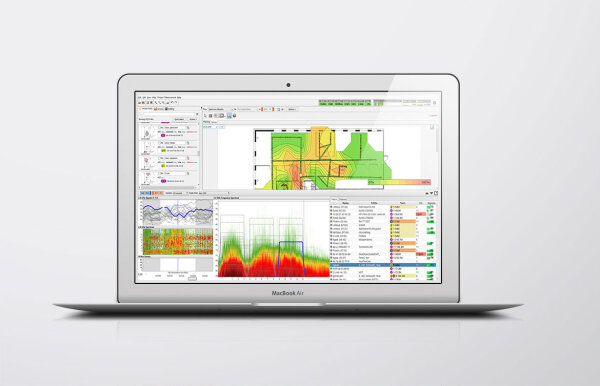 Ekahau Site Survey Spektrum-Analyse pro Stunde Site Survey Spektrum-Analyse pro Stunde
