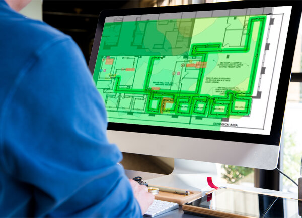 Ekahau Site Survey Planung pro Etage OffSite bis 1000m² Site Survey Planung pro Etage OffSite bis 1000m²